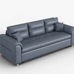 BH Serenity Leather Sofa cum Bed