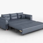 BH Serenity Leather Sofa cum Bed