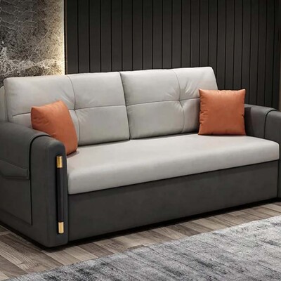 BH Urban Leather Sofa cum Bed