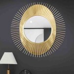 Golden Egg Accent Mirror HT