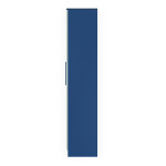 BHF 3 Door Wardrobe in Electric Blue & Silver Grey Finish