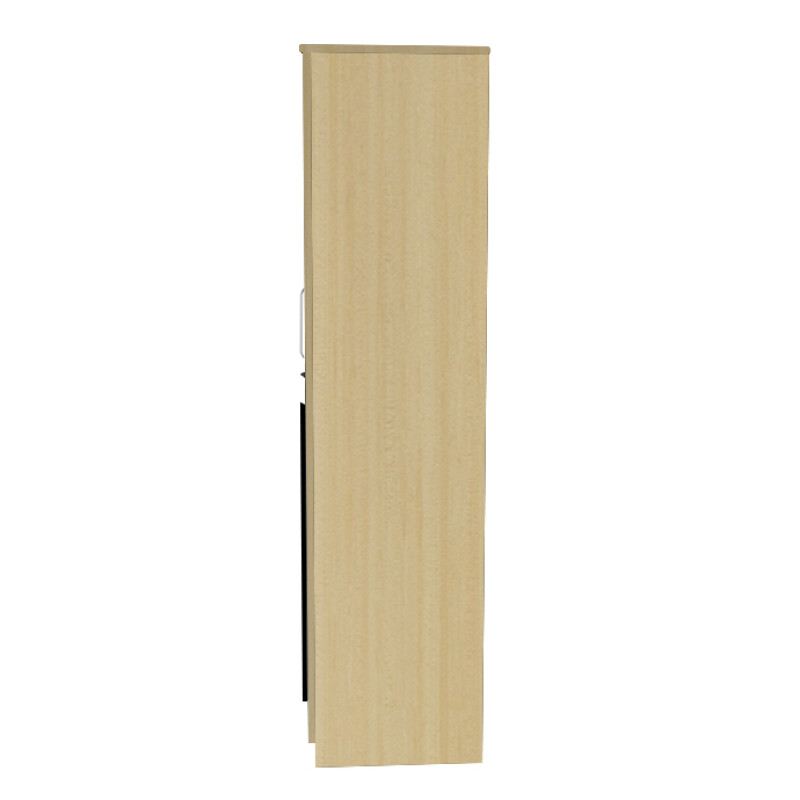 Engineering Wood 3 Door Wardrobe in Alberta Maple