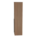 Engineering Wood 3 Door Wardrobe in Lorraine Walnut