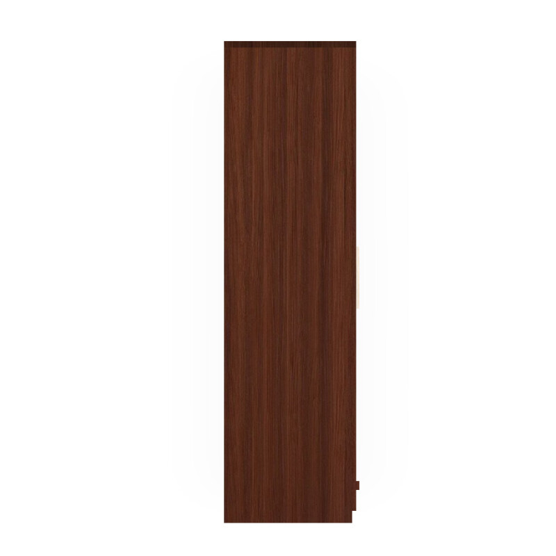 Engineering Wood 4 Door Wardrobe in Classic Planked Walnut & Ice Beech